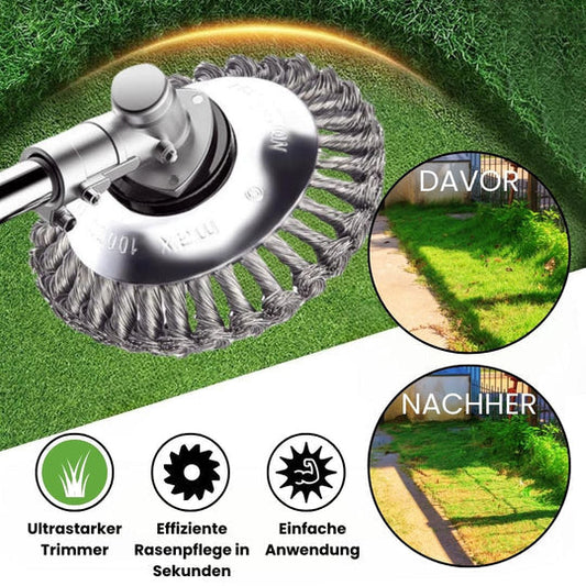 Hausluxy™ ProfiTrim - Der unzerstörbare Rasentrimmer für perfekte Ergebnisse