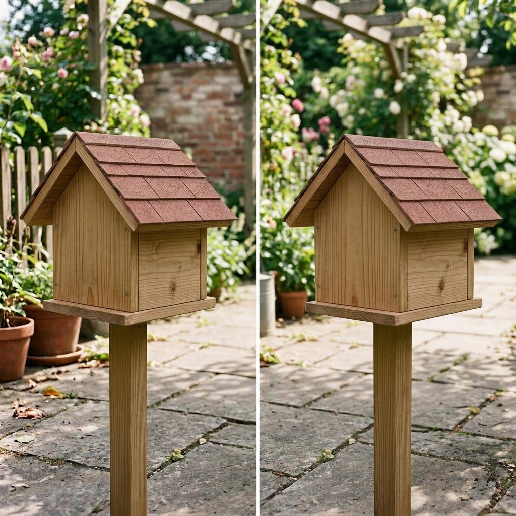 Vogelhaus aus Holz